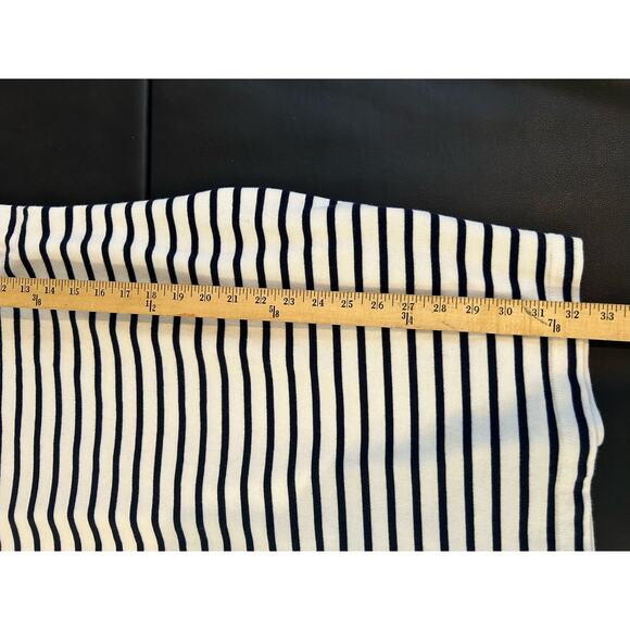 GAP Black and White Striped Midi Dress - Picture 7 of 7